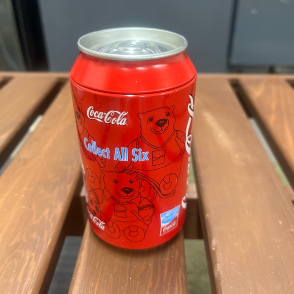 Coca Cola Collectable Bear in a Can Polar Bear - Picture 3 of 3